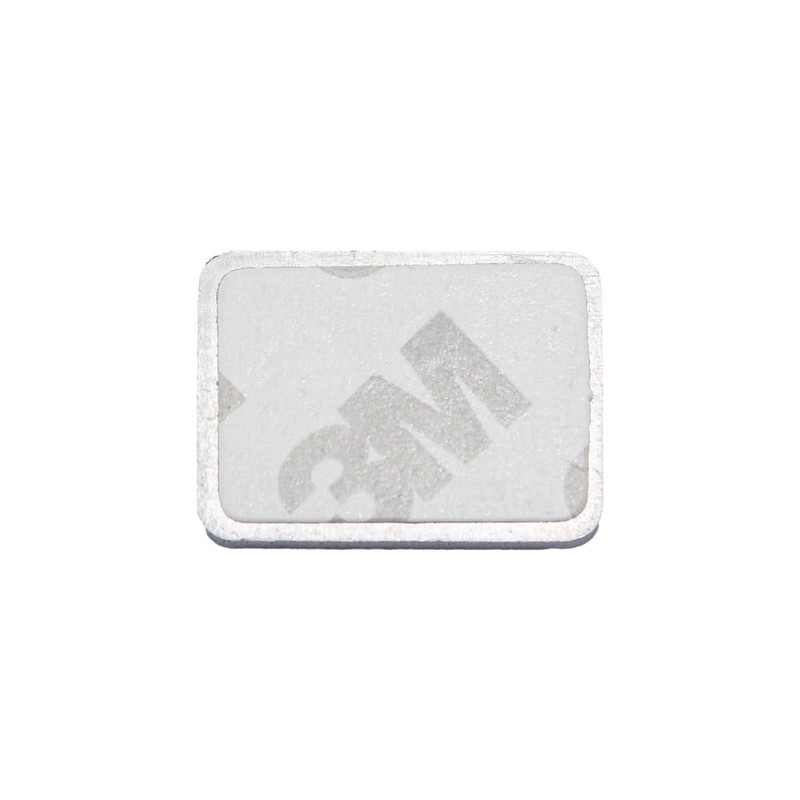Aluminum 5-Speed Shift Pattern Plate Slash Cut Silver Shift Pattern