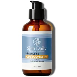 Niacinamide Vitamin B3 Cream Serum for Face 5%- 1 Oz - Visibly Beautify Pores and Wrinkles and Other Signs of Aging - Superior Moisturizing Skin Brightening Facial Serum - Your Friends Will Notice (1o