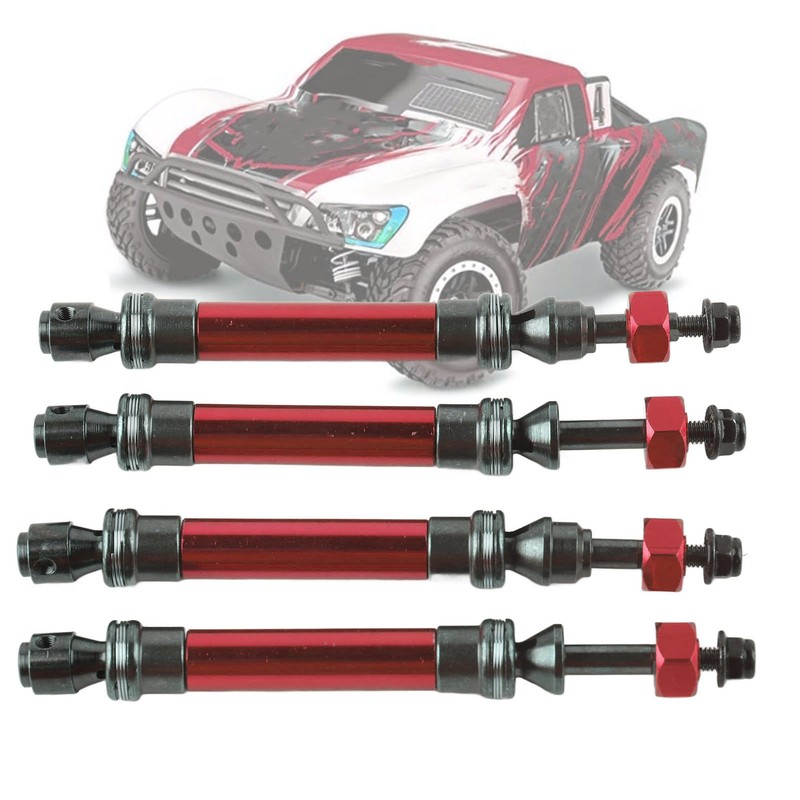 4Pcs CVD Front Rear Drive Shaft Metal Transmission Axle for
