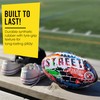 Optimum Street American Football - Durable Rubber Training Ball -