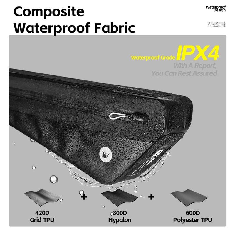 Rhinowalk Bike Frame Bag Bicycle Triangle Waterproof Under Top Tube