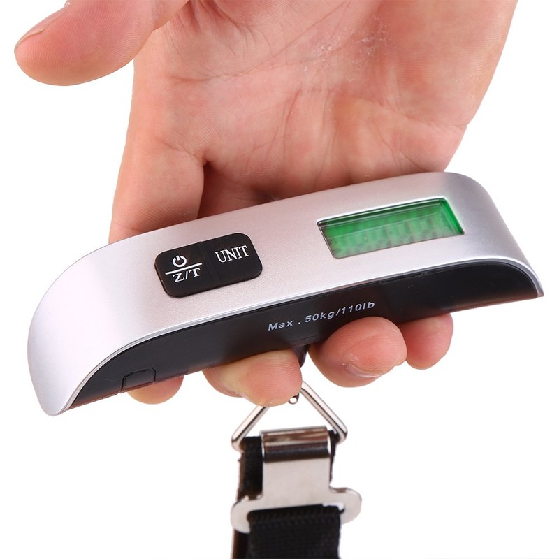 Travel Portable T-Shape Handheld Electronic LCD Display Digital Weighting Luggage