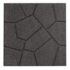 Rubberific Rubberific Dual Sided Rubber Paver Tile - 16" X