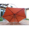Formosa Covers 9ft Umbrella Replacement Canopy 6 Ribs in Terra