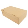 STRBOXONG Cardboard Shoe Boxes with Lid, 11.81x7.08x3.94, Multi-Purpose Storage Box