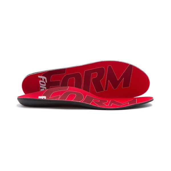 FORM Premium Insoles Narrow | Red (Men's 11 - 11.5, Women's 12.5)