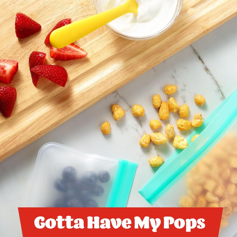 Corn Pops Cold Breakfast Cereal, 8 Vitamins and Minerals, Kids