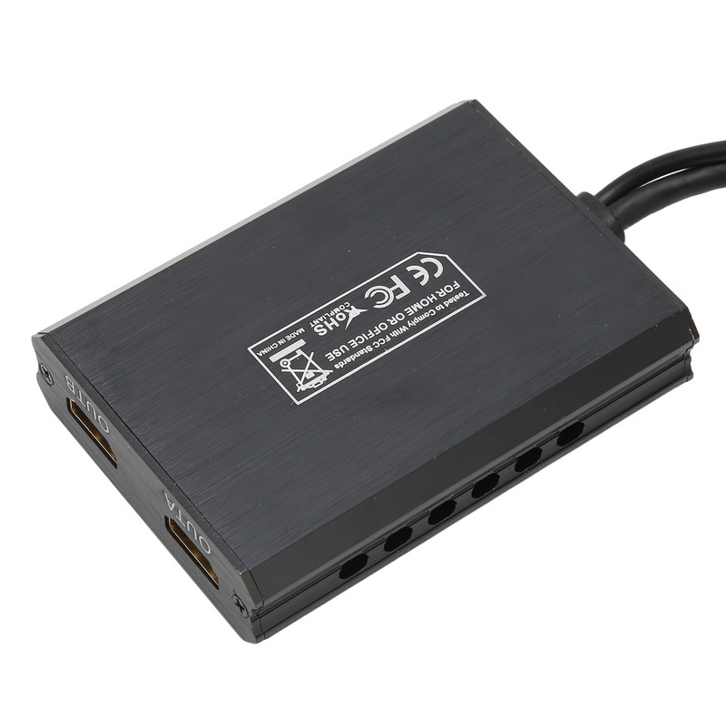 Aluminum Alloy 4K 60Hz Displayport USB 3.0 to Dual HD