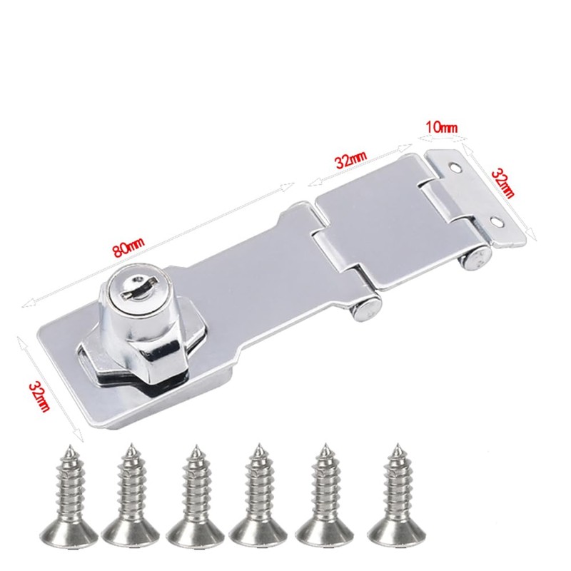 dingchi Double Hinge hasp Double Hinge Safety Hasp Lock in