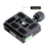Quick Release Clamp for Arca Style Plate Aluminum Alloy 60mm