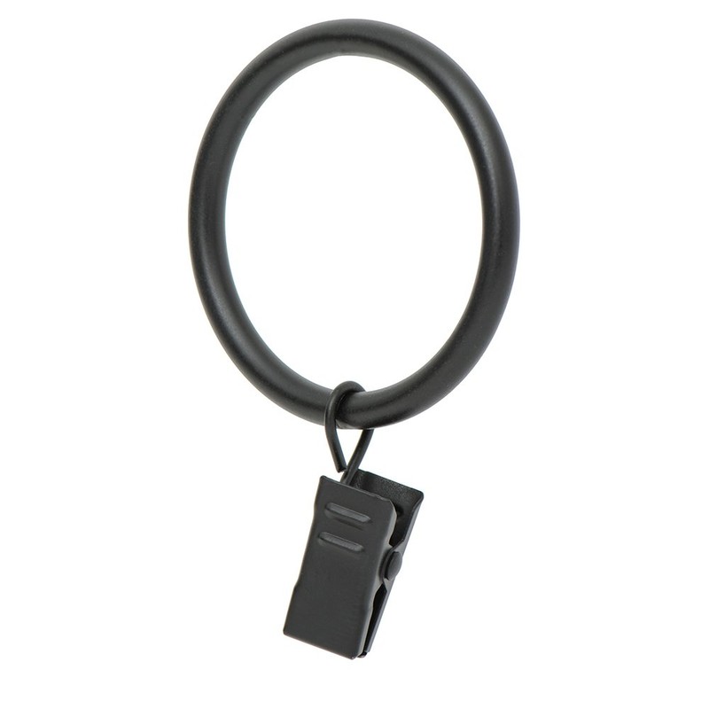 Ivilon Drapery Curtain Clip Rings - Clips Ring for Curtain
