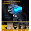 Kewig Motorcycle Auxiliary LED Fog Light 60W White Amber LED