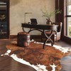 DweIke Premium Faux Cow Hide Rug Cowhide Area Rug, 6.2