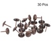 TOP-VIGOR 30Pcs Upholstery Tacks 11 x 16mm, Decorative Furniture Nails