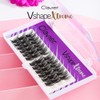 Vshape Xtreme False Eyelashes Natural V Shape C Shape Eyelash