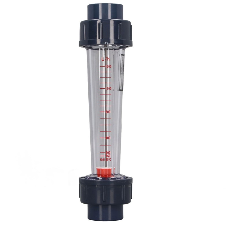 Plastic Tube Liquid Flowmeter High Accuracy Large Range Acid Alkali
