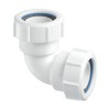 McAlpine MT4 90 Degree Multifit Bend, White