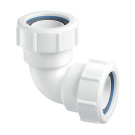 McAlpine MT4 90 Degree Multifit Bend, White