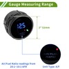 A ABSOPRO Air/Fuel Ratio Gauge 2" 52mm AFR Controller Gauge