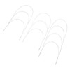 50pcs Stainless Steel Orthodontic Arch Wire Elastic Dental Orthodontic Rectangular