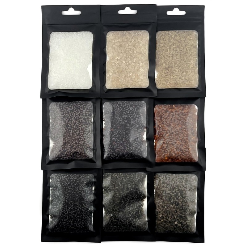 HairPro Extension Italian Keratin Granulated Glue Beads - Brown #2.2