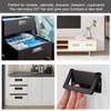 SIGANDG Furniture Handles Invisible Drawer Pull for Cupboards, Drawer Handles,