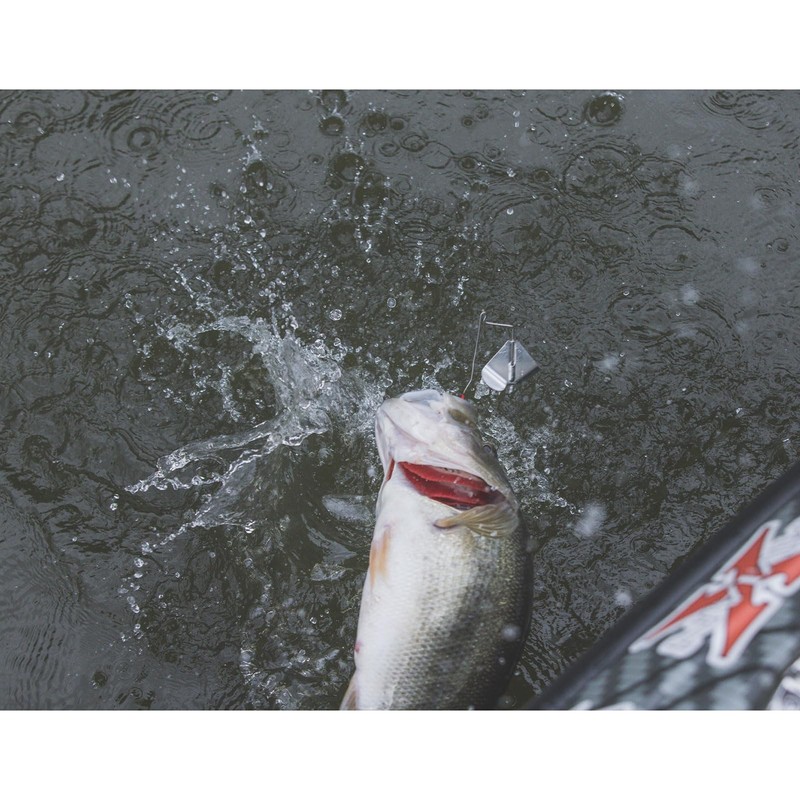 Buckeye Lures G-Buzz Bait 1/4 OZ. / RED W/Nickel Blade