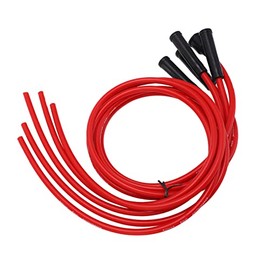 1M Cables de Bujias,Diámetro de 8 mm Cable Encendido Bujias para Autos de 4 Cilindros
