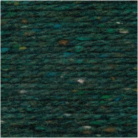 Rico Fashion Modern Tweed Aran Lightweight Soft Tweed Wool for Knitting and Crocheting (014)