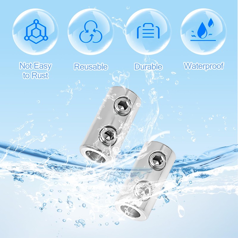 5 pieces for 1.5-2 mm wire rope code closure