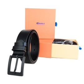 Glamicci Men's Leather Belt, Italian Hide Top Grade Leather | Anti-Scratch Buckle | Belts For Jeans, Casual & Work Wear- 1.5"/ 38mm width