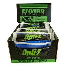 Opti-2 2 Cycle Oil with Fuel Stabilizer 3.2 Oz., pack of 28