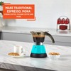 Imusa 3 or 2cup Electric Espresso Maker, Teal