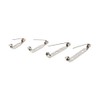 50Pcs Bar Pins Brooch Lock, Pins Safety Pins Back Safety