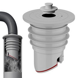 Bosmsaslad Washing Machine Drain Hose Seal, 35-40 mm Washing Machine Drain Hose Seal, Drain Hose Seal, Seal for Drain Hose with Sealing Cap