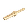 sourcing map Straight Brass Barb Fitting Reducer, Fit Hose ID