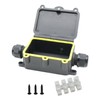 MAKERELE Waterproof Junction Box with Terminals and Screw IP68,3 Way