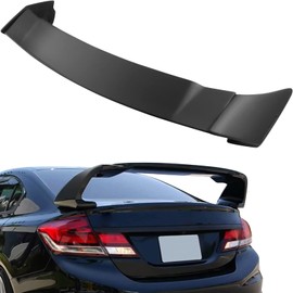 FINDAUTO ABS Car Spoiler Wing Body Kits MUG Style Fits for 2012-2015 for Honda Civic Sedan Trunk Lip Spoiler