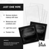 La Fresh Hotel Premium Paraben-Free Makeup Remover Wipes - Black,