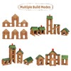 Wondertoys 530 Pcs Wooden Logs Set Ages 3+, Classic Building
