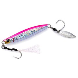 Jackson Metal Effect Blade Jig, 1.4 oz (40 g), BLP Bubbly Pink