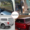 QZATTCAEN Pickup Truck Cap Topper Camper Shell Locking T-Handle -with