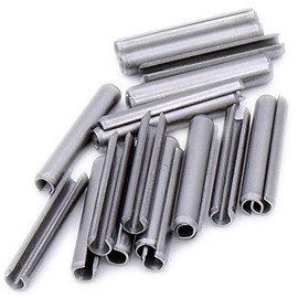 D1 (1mm x 6mm) Slotted Spring Pin (Heavy) - Stainless Steel (A1) (Pack of 20)