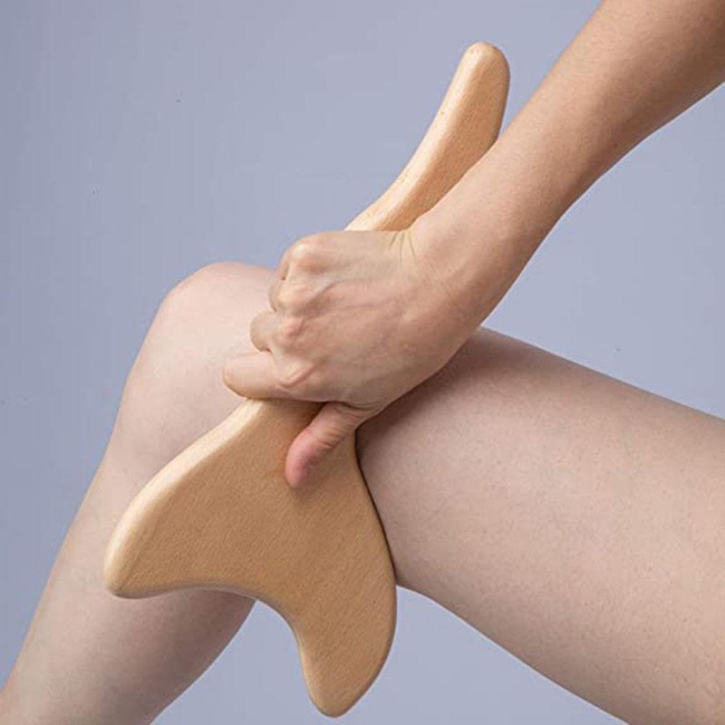 Wood Gua Sha Tools Wooden Massager Anti Cellulite Lymphatic Drainage