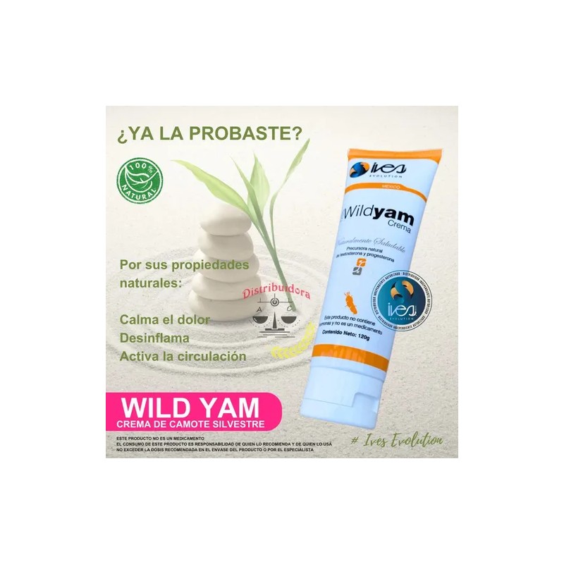 Camote Silvestre Crema Ives Evolution México Wild Yam 2 Pack