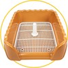 Lutema Indoor/Outdoor Training Dog Potty Tray for Small and Medium