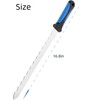 wfljl Insulation Knife with Sheath, 16.8" Serrated Blade