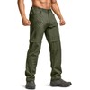 CQR Men's Convertible Cargo Tactical Pants, Water Resistant Outdoor Hiking