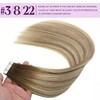 Sindra Tape-In Real Hair Extensions, Remy Tape-In Hair Extensions, Human