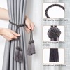 Pretty Jolly 2 Pack Double-ended Tassel Curtain Tiebacks Handmade Braided